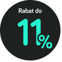 11% rabatu
