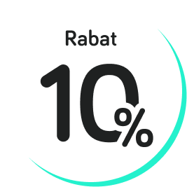 15% rabatu