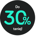 aż 30% taniej