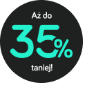 aż 35% taniej