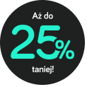 aż 25% taniej